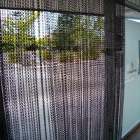 Buy cheap Aluminum Chain Link Fly Screen Door Curtain product