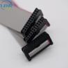 Buy cheap Double Row 120mm IDC Flat Cable , UL2651 28AWG Grey Ribbon Cable from wholesalers