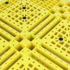 Buy cheap PP HDPE Yellow Plastic Pallets Stackable 100% Virgin Material from wholesalers