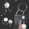 Buy cheap Wall Mounted SS201 No Screw Towel Hook 5kg Bearing For Hand Towel from wholesalers