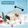 Buy cheap Mini Supermarket Accessories Kids Metal Shopping Cart Cute Baskets from wholesalers