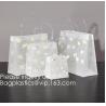 Buy cheap Loop Handles, Shopping Bags With Gusset Cardboard Bottom, Frosted Merchandise Retail Bags, Gifts, Boutiques from wholesalers