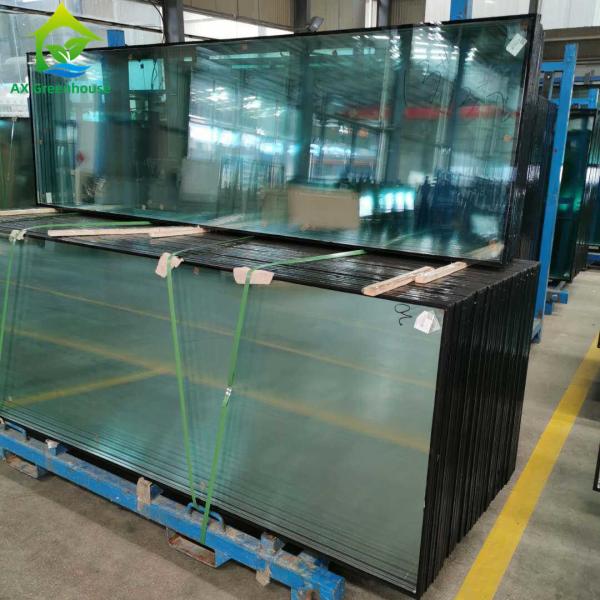 Buy cheap Anti Fog Hollow Tempered Glass Greenhouse Panels Greenhouse Roof Cover from wholesalers