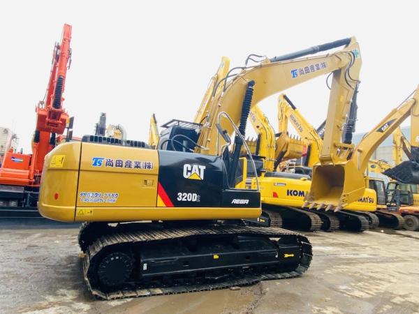 Buy cheap Second hand CAT Caterpillar 320D Hydraulic Crawler Excavator 20 Tons from wholesalers