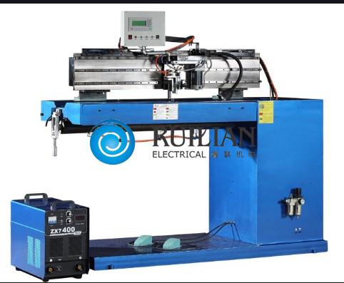 Lapping 0.4mm Longitudinal Side Seam Welding Machine Home Appliance Manufacturin