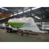 Buy cheap Conoid Shaped 30m3 Dry Bulk Tanker Trailer , Cement tanker Tandem Semi Trailer from wholesalers