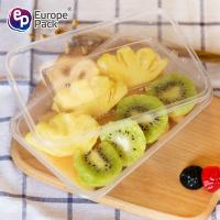 Buy cheap Eco friendly PP disposable plastic food container clear lunch box with lids product