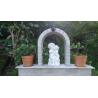 Buy cheap Garden stone white fountains,home white marble park stone fountain ,China stone carving Sculpture supplier from wholesalers