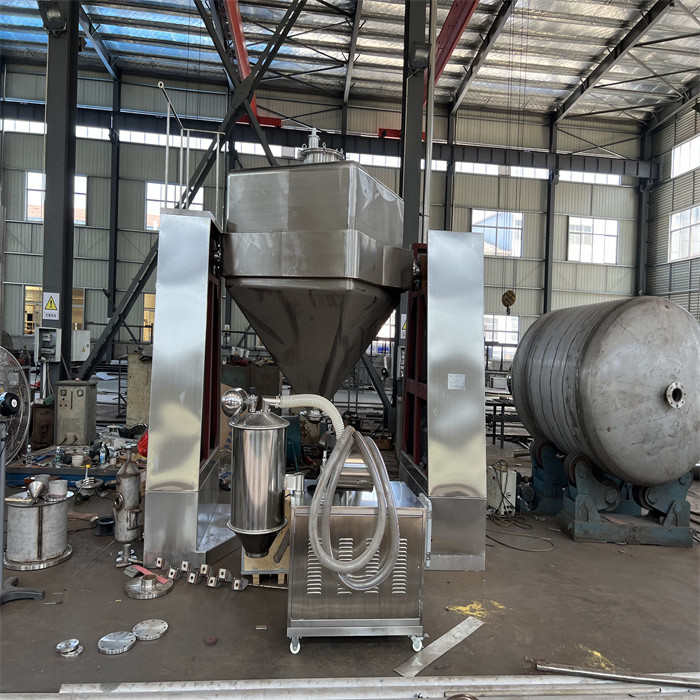 240L Pharmaceutical Chemical Square Cone Mixer Nutritional Industries Powder Mixing Machine