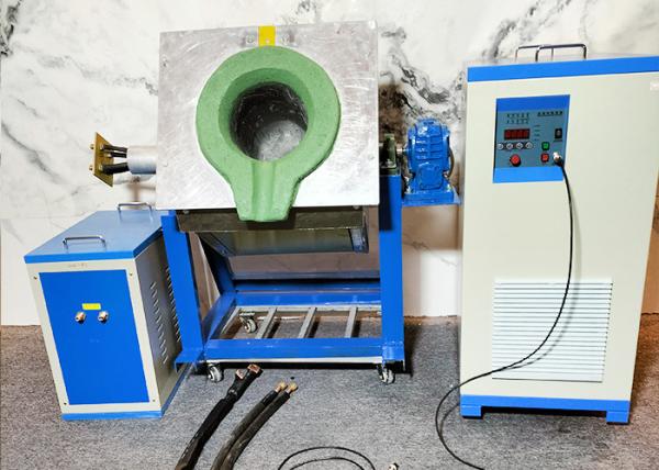 Buy cheap Metal Medium Frequency Melting Furnace 110KW For Gold Silver Copper from wholesalers