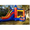 Buy cheap Adult Children Giant Inflatable Outdoor Games / Inflatable Bouncer And Slide from wholesalers