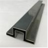 Buy cheap customized shaped profile iron stainless steel channel with mirror or hairline finish from wholesalers
