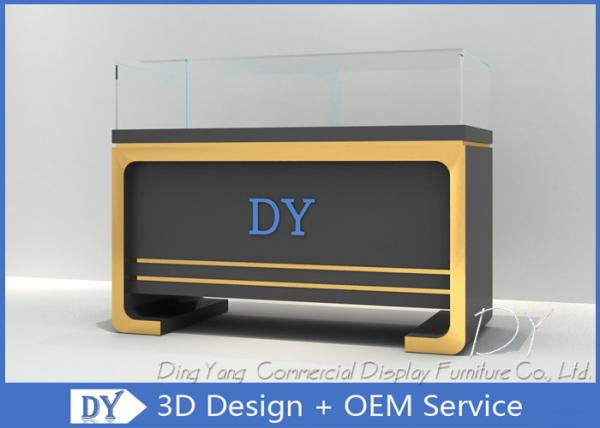 Buy cheap Fashion Strong Wood Jewelry Counter / Jewellery Shop Showcase from wholesalers