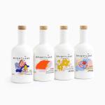 375ml 500ml 750ml Whisky Vodka Rum Olive Oil Baijiu Glass Bottle with Cork