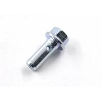 Buy cheap High Strength Mild Steel Dowel Pin , Flat Headed Cylindrical Pin Blue White product