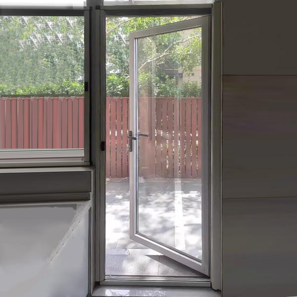 Buy cheap 1.1mm Aluminum Alloy Profile Retractable Easy Fit Door Fly Screen from wholesalers