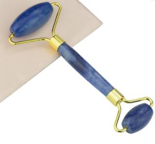 Buy cheap Blue Jade Stone Rollers for Anti Puffiness from wholesalers