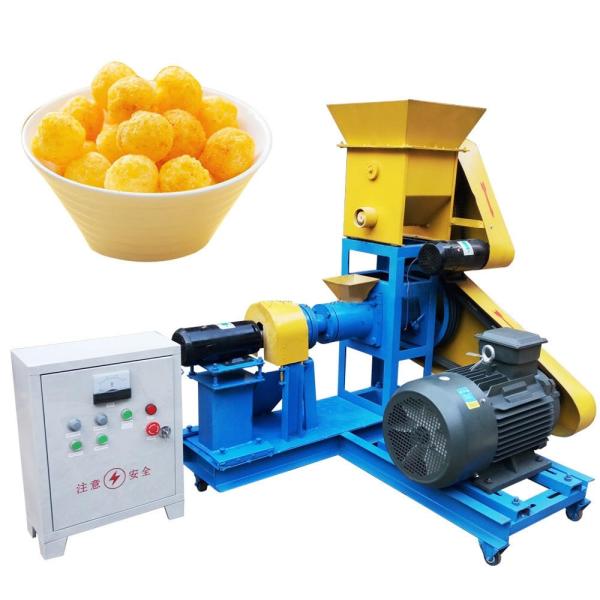 Buy cheap Easy Operation Snack Making Machinery Fully Automatic Snack Production Line With Customized Color Painting Sticker from wholesalers
