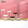Buy cheap 50/80/100/120/150/180/200/250/300/400/500ml Round PET Plastic Jar With Lids Wide-mouth Plastic Cream Jars from wholesalers