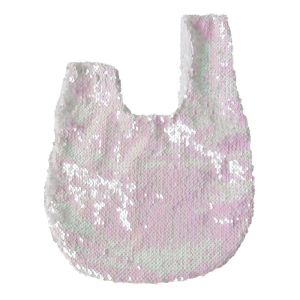 Buy cheap DIY LOGO Custom Sparkle Sublimation Sequin Tote Bag Cosmetic from wholesalers