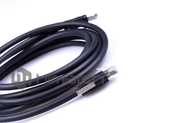 Quality Shielded CAT5e Gigabit Ethernet Cable 5.0 Meter For GiGEt Vision Camera for locomotive track for sale