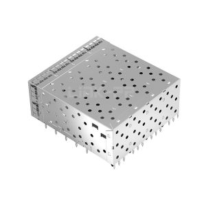 Buy cheap LP24BC01001 2x4 Port SFP+ Cage Connector Press-Fit Through Hole, Right Angle from wholesalers
