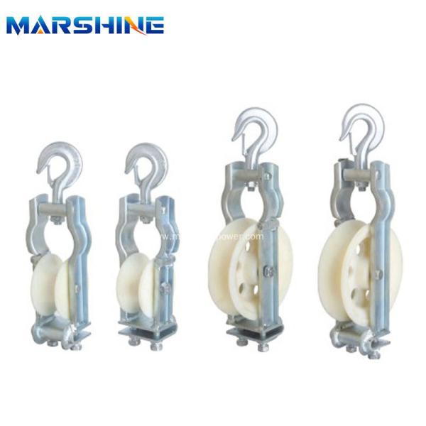 Buy cheap Nylon Single Wheel Pulley Sitting And Hanging Type Sheave Block from wholesalers