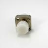 Buy cheap FC FC Fiber Optic Adapter Square Solid One Piece Metal Fiber Connector Adapters from wholesalers