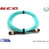 Buy cheap MPO MTP Breakout Fiber Optic Cable Armored Fiber Optic Patch Cable OM3 OM4 from wholesalers