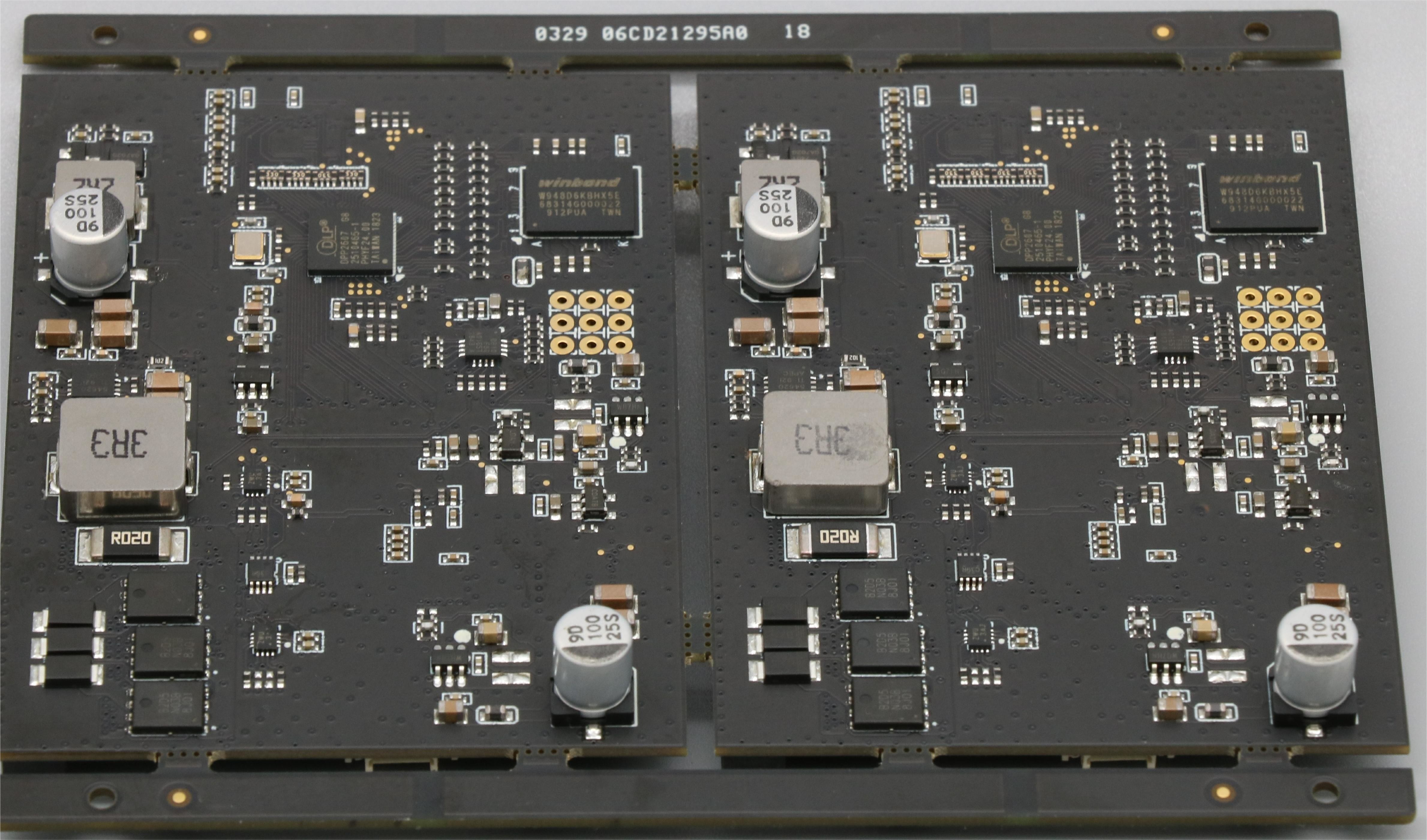 FR4 Material SMT Electronic Circuit Board Assembly HASL/ENIG Surface 2 OZ 2 U''