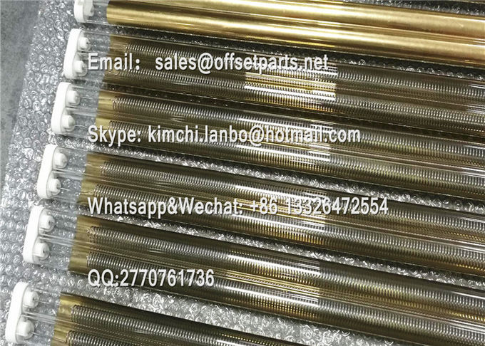 KBA infrared tube L=1080mm 2500W 380V part for KBA offset press printing machine