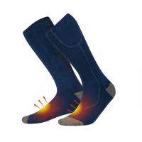 Buy cheap Direct Cold Protection Warm Electric Heated Socks Anti Slip product