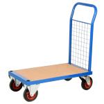 Foldable Hand Truck 500 Kg Heavy Duty Platform Trolley For Warehouse