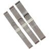 Buy cheap Polished 22mm Mesh Watch Band , ROHS SS Metallic Watch Straps from wholesalers