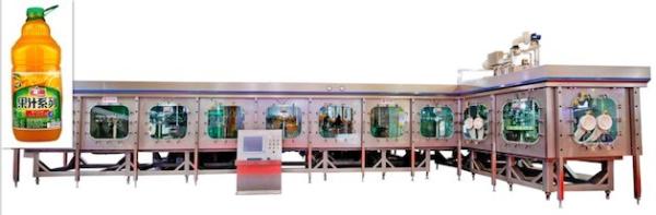 Buy cheap 2500ml PET Bottle Blowing-Filling-Capping 3-in-1 Combi Machine for Aseptic Orange Juice Filling Line from wholesalers