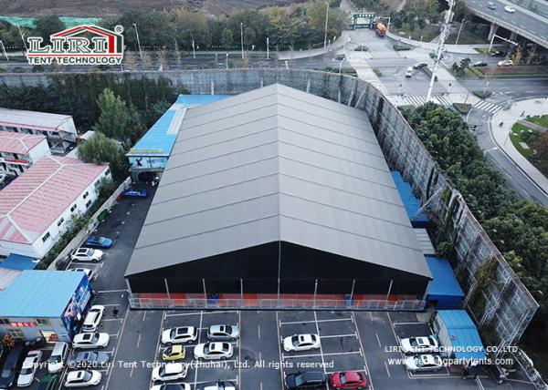 Buy cheap Basketball Sport Event Tents 40m Wide With Black PVC Roof Cover Opening Sidewall from wholesalers
