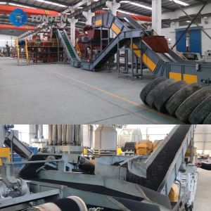 Buy cheap Waste Tire Crushing Recycling Line Tire Grinding Machine Rubber Powder product