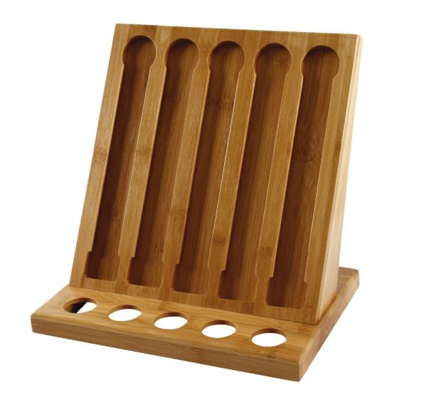 Buy cheap 2017 bamboo k cup storage holder coffee machine pod holder from wholesalers