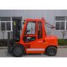 Buy cheap 4 Ton Hydraulic Diesel Heavy Duty Forklift Equipment With Fan / Heater from wholesalers
