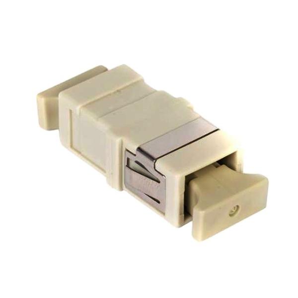 Buy cheap Beige Flange Sc-Sc Upc Fiber Optic Adapter For FTTX from wholesalers