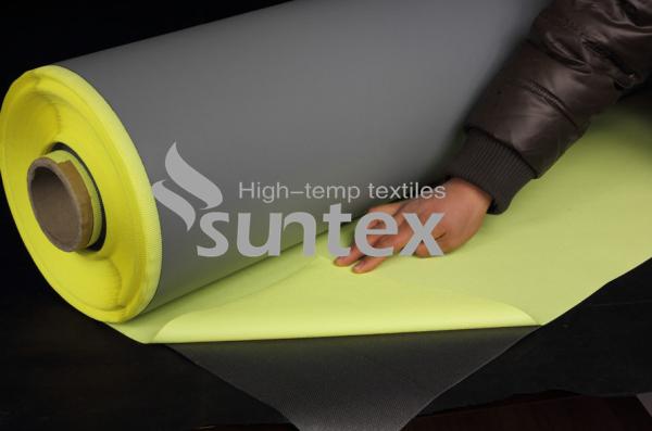Buy cheap New Type High Temperature Non-Stick PTFE Coated Fiberglass Fabric from wholesalers