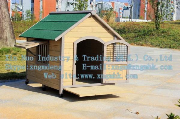 Buy cheap Wooden dog house, wooden kennel, wooden kennel, a waterproof wooden dog house from wholesalers
