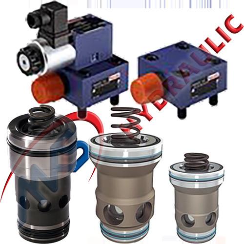 Buy cheap Hydraulic 2 Way Cartridge Valve Directional Function Pressure Cut Off Valve from wholesalers