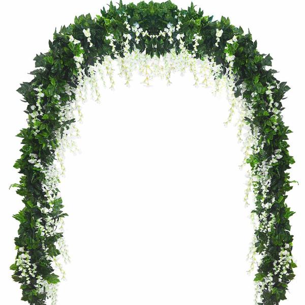 Buy cheap Beautiful Wedding Party Decorations Artificial Silk Wisteria Vine Balloon Decoration Line from wholesalers