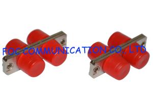 China Rectangular FC SM Duplex Fiber Optic Adapter High Precision Alignment on sale