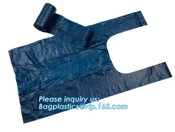 Biodegradable Compostable Scented High Quality HDPE Plastic Baby Nappy Sacks Baby Diaper Bags with Tie Handles, bagease