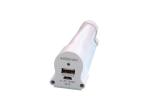 White Rechargeable Portable Emergency Light 4W 4400mAh Capacity