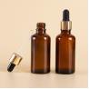 Buy cheap Green Blue 50ml 100ml Glass Dropper Bottle Cosmetic Packaging ODM from wholesalers