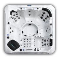 Buy cheap 6 Seats Household Pearl White Whirlpool Spa Bathtub Outdoor Hot Tubs product