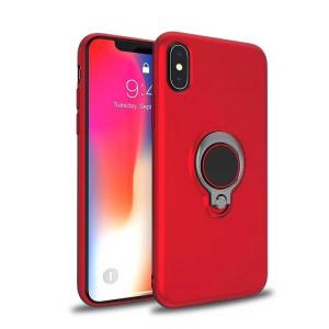 China Paited Color Ring Magnetic Car Mount Holder Soft TPU Case Back Cover For Huawei P20 Lite Mate 10 Lite/NOVA2i Y7 PRIME on sale